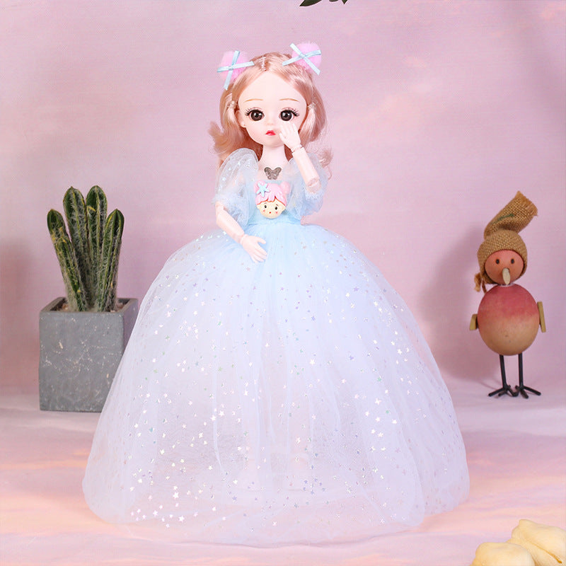 New 32cm Music Gauze Doll Yade Barbie Doll Girl Birthday Gift Children Toy Wholesale 