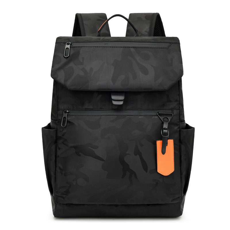 KABINU2023 New Backpack Computer Backpack Men's Washed Cloth Casual Business Office Commuting Backpack 