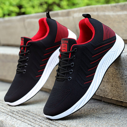 Shoes men's 2023 new foreign trade men's shoes cross-border large size Korean version trend soft bottom casual shoes breathable sports shoes men 