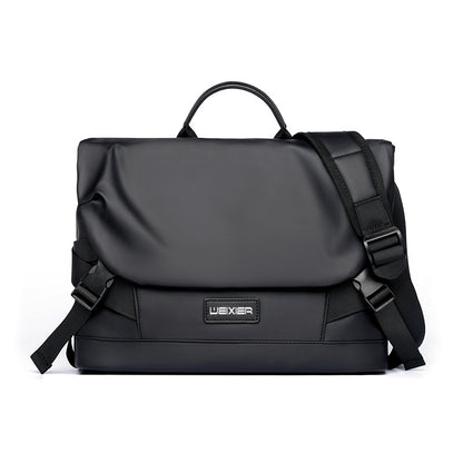 Fashion Trend Men's Satchel Messenger Large Capacity Commuter Work Bag Messenger Bag Water Resistant Casual Shoulder Bag