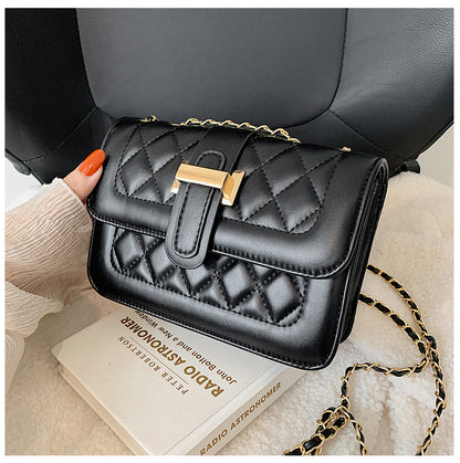 High-end bag Western-style women's bag 2021 summer new trend Korean version all-match messenger bag fashion handbag small square bag 