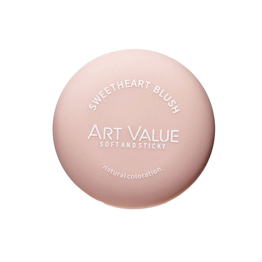 Art Value new product~ Sweetheart blush cream color development obedient natural blush whitening all-match affordable 