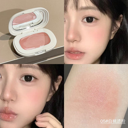 CACE soft mist transparent blush cream light natural white blush vitality all-match color makeup cross-border wholesale 