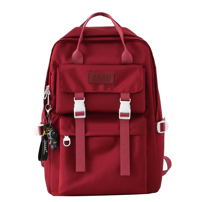 Women's Backpack 2023 Women's New Street Trend Simple Computer Bag Large Capacity Travel Backpack Wholesale 