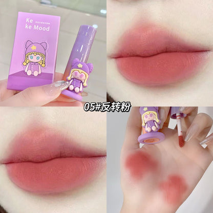 Kekemood Bubble Angel series lip glaze matte matte whitening non-stick cup female student party affordable lipstick 