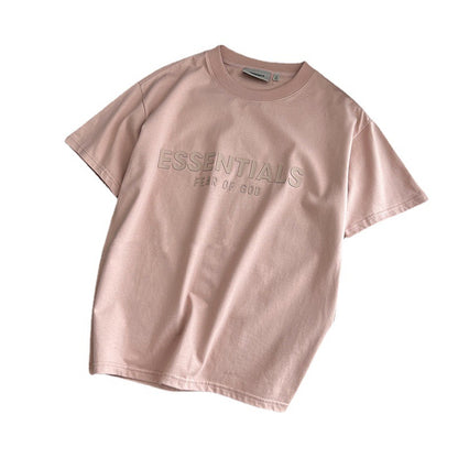 2023 summer FEAR OF GOD new FOG double line ESSENTIALS short-sleeved couple high street T-shirt men and women 