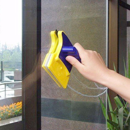 Manufacturer double-sided magnetic glass cleaner glass cleaning wipe/glass scraper/magnetic glass wiper