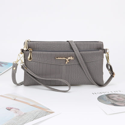 ဖက်ရှင် crossbody အိတ်အသစ်ပခုံးအိတ် 2023 ကိုးရီးယားစတိုင်အမျိုးသမီးအိတ်စွယ်စုံ clutch ပေါ့ပေါ့အမျိုးသမီးမိခင်ပခုံးအိတ်အသေး 