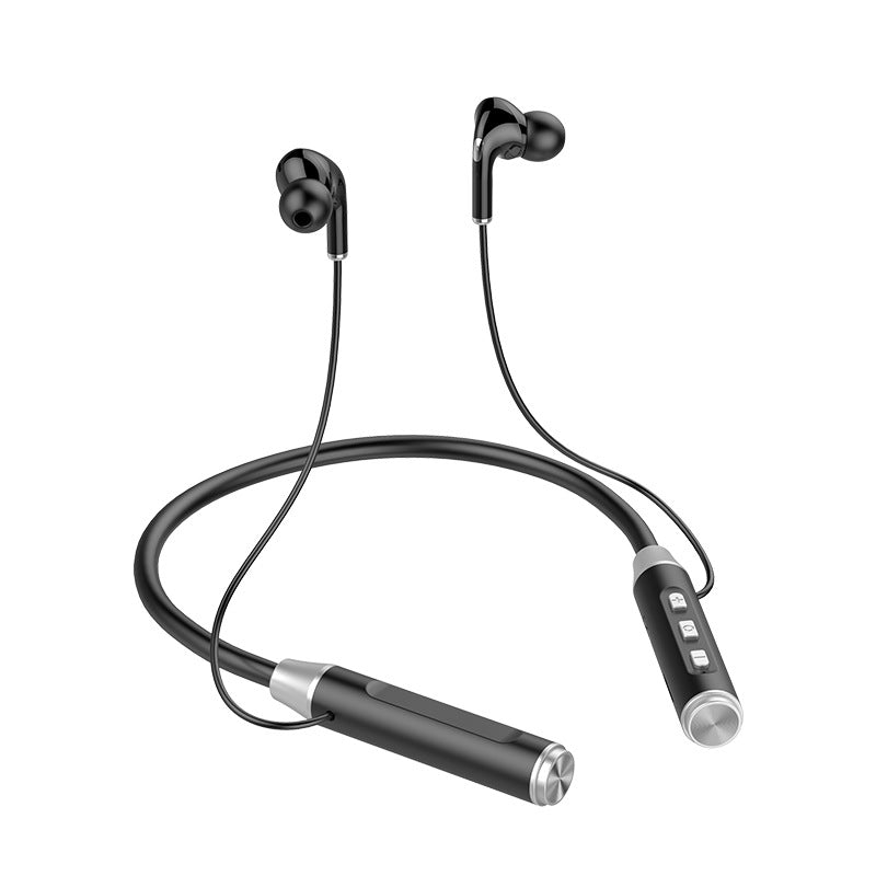 Wireless Bluetooth 5.0 Stereo Headphones Neck Hanging Neck In-Ear Subwoofer Sports Running Magnetic Infinity Headphones 