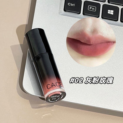 CACE Twilight Matte Lip Mud Silky Colorful White Velvet Lip Glaze ဘက်စုံသုံးနိုင်ပြီး တတ်နိုင်သော ခြောက်ရောင်ရနိုင်သည် 