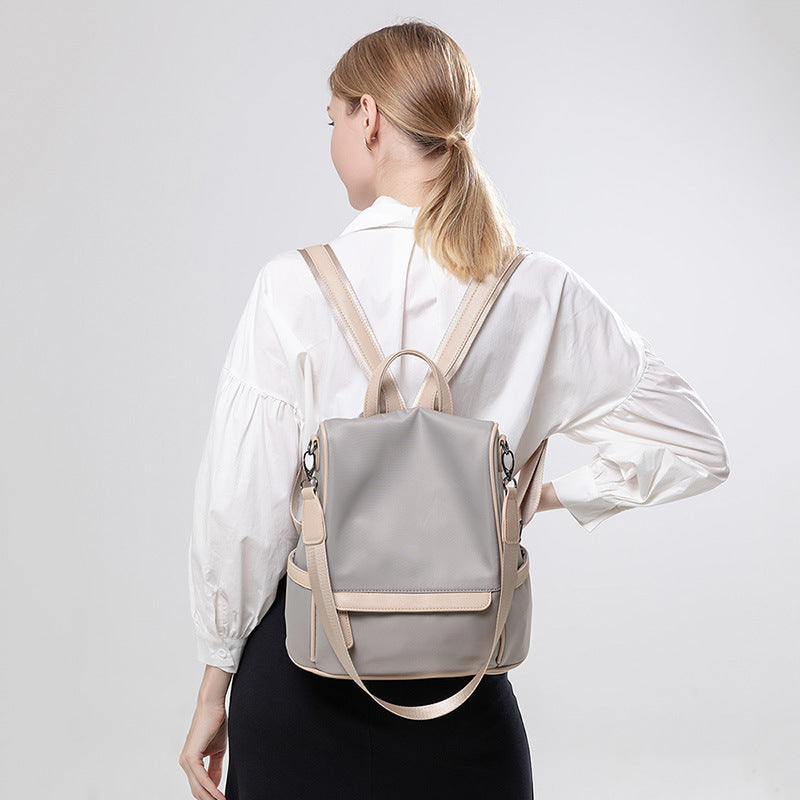 2023 New Oxford Cloth Backpack Women's Backpack Korean Style Fashion Casual Trend Large Capacity Travel Bag School Bag 