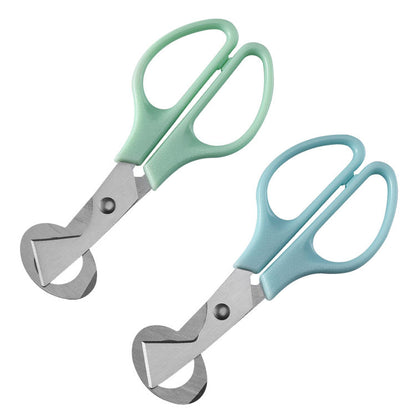 Wholesale Yangjiang quail egg scissors egg scissors bird egg scissors stainless steel egg cutter egg opener