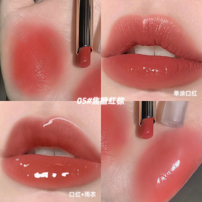 Douyin MAXFINE makeup lipstick raincoat thin tube lipstick waterproof non-stick cup non-fading color makeup one piece delivery 