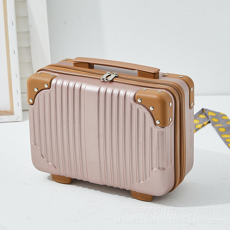 14-inch suitcase Korean style mini suitcase women's small lightweight fresh student suitcase sturdy wholesale 