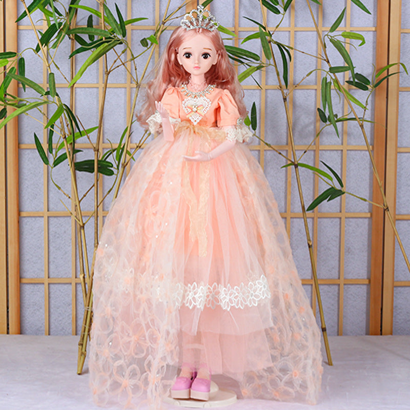 High-end creative 60cm clothes can be put on and taken off music singing Yade Barbie doll small gift for girls 