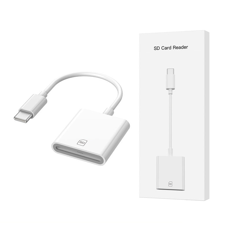 iPhone 3-in-one USB3.0 multi-function SD ကတ် TF ကတ်ဖတ်စက် မိုဘိုင်းလ်ဖုန်း တက်ဘလက် otg converter အတွက် သင့်လျော်သည်။