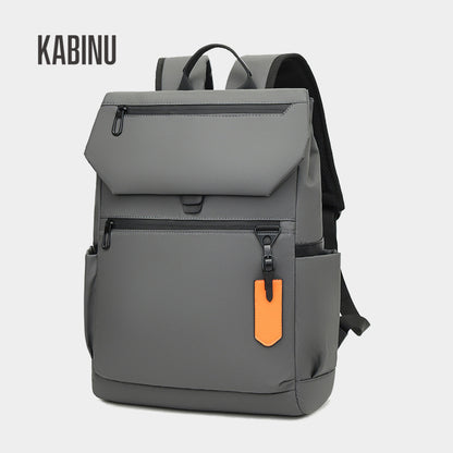 KABINU2023 New Backpack Computer Backpack Men's Washed Cloth Casual Business Office Commuting Backpack 