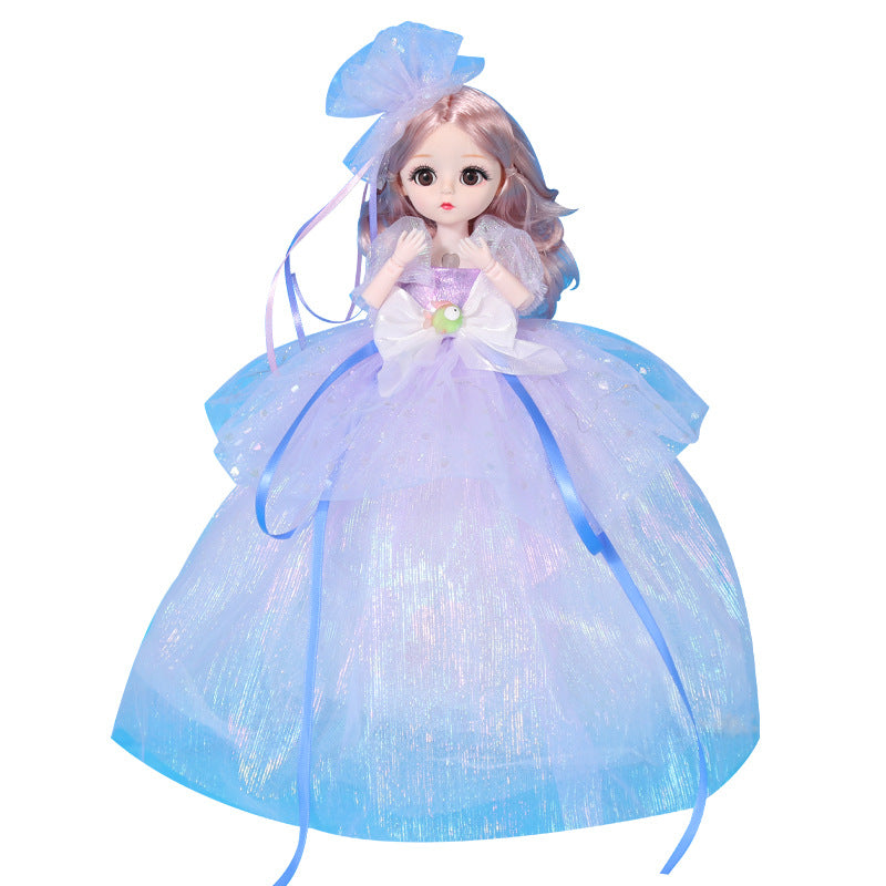 New style tulle skirt 32cm Barbie doll wholesale girl children's toys doll music singing Yade Barbie 