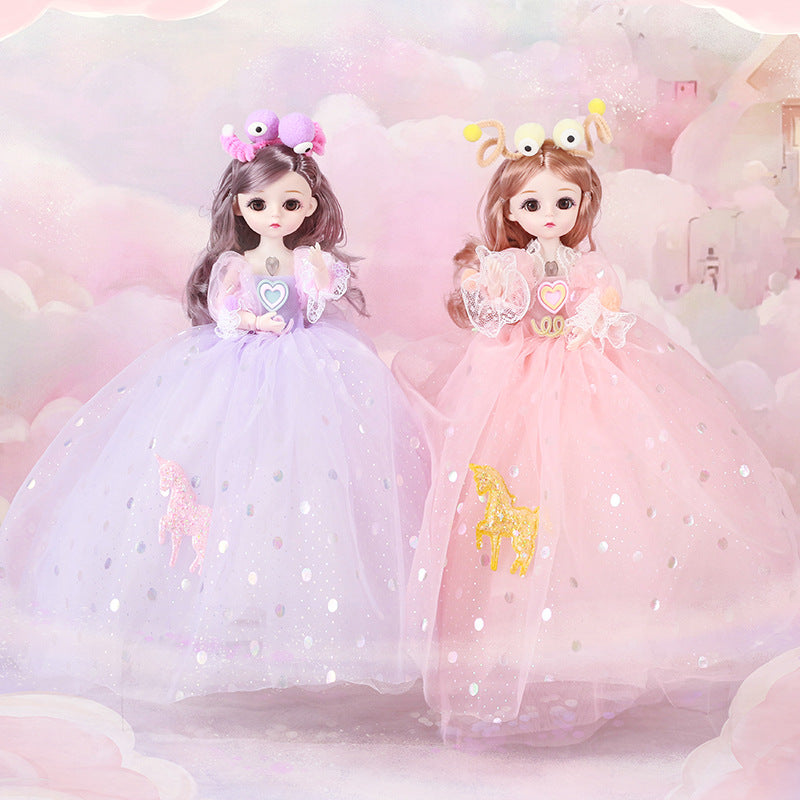 New 32cm gauze skirt music doll Yade Barbie doll girl birthday gift children's toys wholesale 