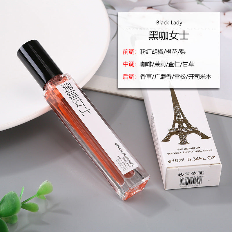 Genuine perfume for women, long-lasting fragrance, light fragrance, black opium night market street stall, Douyin popular perfume manufacturer wholesale 