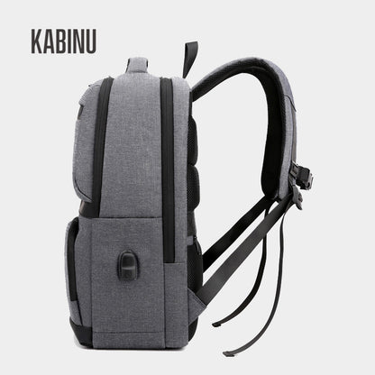 KABINU New Backpack Computer Bag 2021 Business Commuting USB Charging Travel Oxford Cloth Backpack 