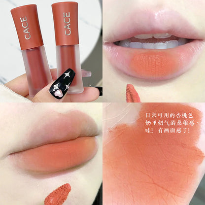 CACE pure matte lip mud velvet color whitening lip glaze light and versatile makeup wholesale internet celebrity live broadcast 