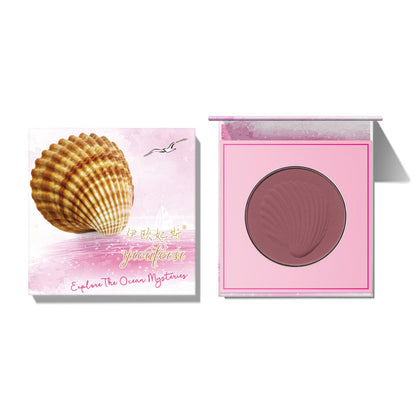 Iofeis blush natural nude makeup rouge cream matte monochrome blush palette vitality girl blush rouge 