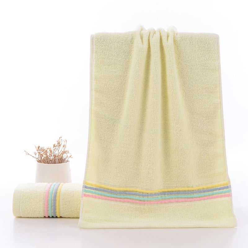 Gaoyang pure cotton towel cotton household face wash absorbent towel wholesale floor stall polyester cotton gift towel custom embroidery 