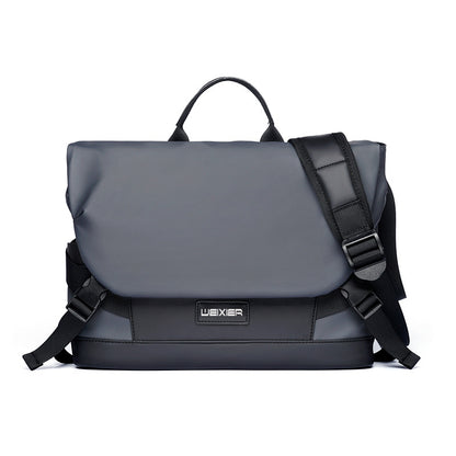 Fashion Trend Men's Satchel Messenger Large Capacity Commuter Work Bag Messenger Bag Water Resistant Casual Shoulder Bag