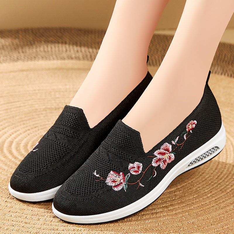 Shoes for women 2024 new spring and autumn foreign trade women's shoes shallow mouth casual mom shoes manufacturers wholesale slip-on lazy shoes