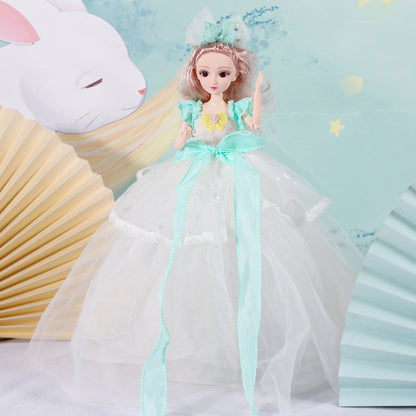 40cm vinyl skirt Yade Barbie doll Huiyan princess doll children's toy girl gift 