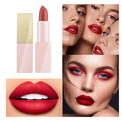 Cross-border Internet celebrity four-piece lipstick set matte water-proof cheap niche non-stick cup wholesale makeup 