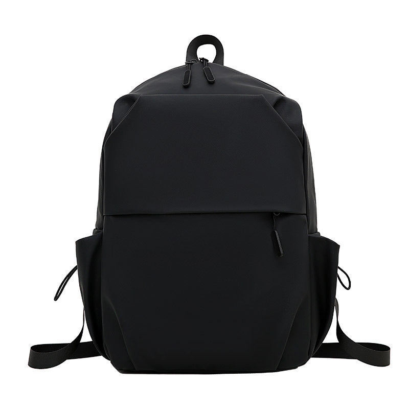 Kabinu simple backpack casual solid color backpack business commuter computer bag middle school student school bag corporate logo 