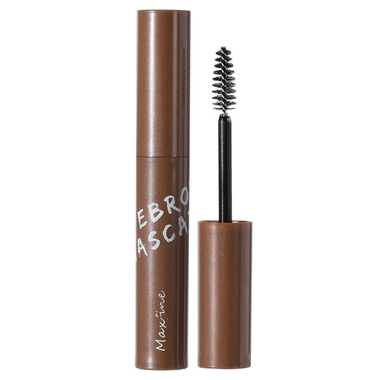 Maxfine velvet color-fixing eyebrow gel is waterproof and sweat-proof, not easy to smudge and not fade, natural and three-dimensional wild eyebrow dyeing gel 