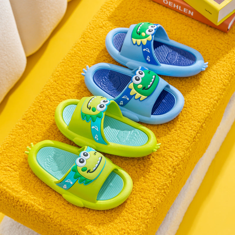 Children's slippers summer new girls' cartoon non-slip soft bottom children's indoor home boys and children's sandals and slippers 