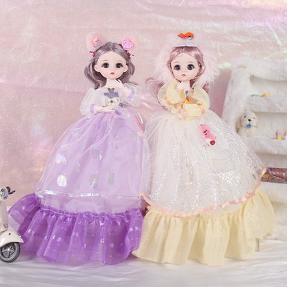 New 32cm Music Gauze Skirt Doll Yade Barbie Doll Girl Birthday Children Toys Wholesale 