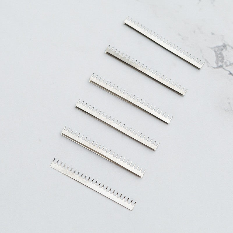 Capsule pack of 10 pieces, replacement eyebrow trimming blade, platinum stainless steel eyebrow razor, sharp, photo studio special makeup manufacturer