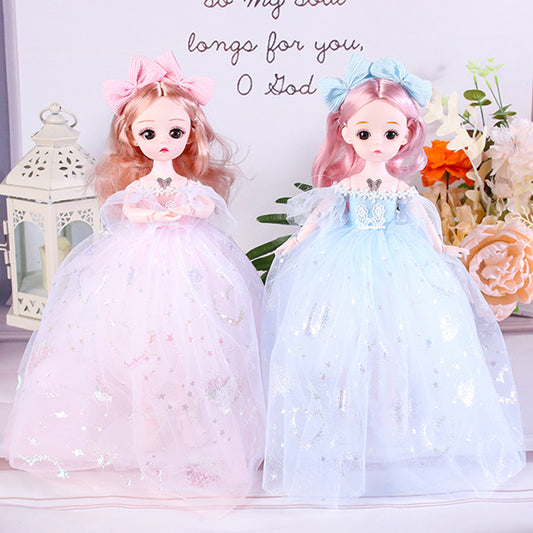 New style tulle skirt 32cm Barbie doll wholesale girl children's toys doll music singing Yade Barbie 