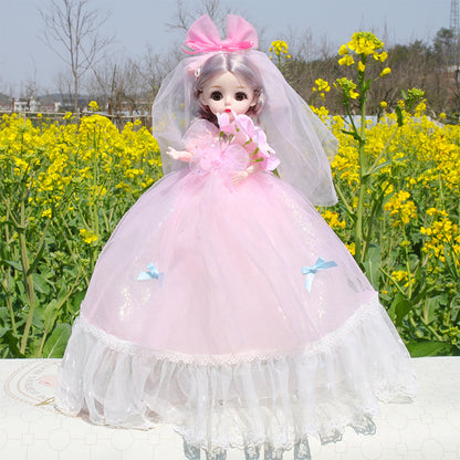 Creative new style tulle skirt princess doll toy girl Barbie doll birthday gift girl Mingrun Barbie 