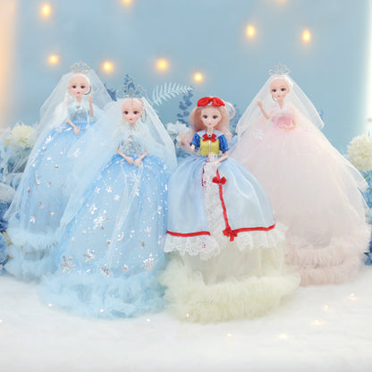 New 50CM wedding dress Yade Barbie doll doll creative vinyl princess girl gift children's toy 