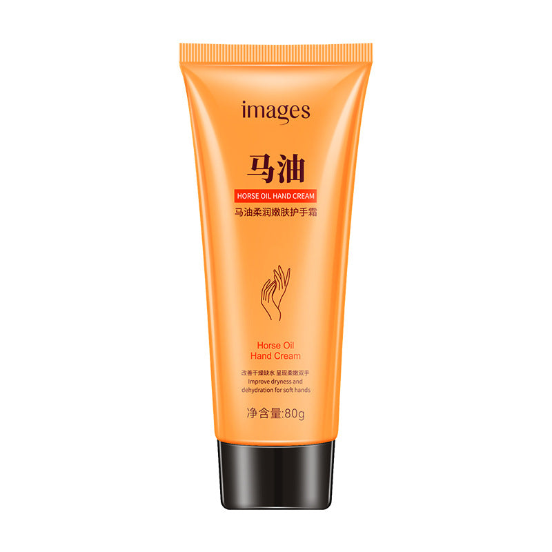 Image Meima Oil Hand Cream 80g Aloe Vera Goat Milk Rejuvenation Anti-Drying Peeling Hand Cream လက်ကား Antifreeze 