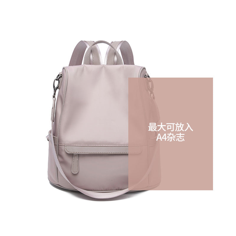 2023 New Oxford Cloth Backpack Women's Backpack Korean Style Fashion Casual Trend Large Capacity Travel Bag School Bag 