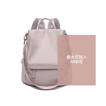 2023 New Oxford Cloth Backpack Women's Backpack Korean Style Fashion Casual Trend Large Capacity Travel Bag School Bag 