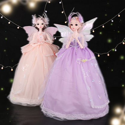 Oversized Tulle Skirt Princess Yade Barbie Doll 60cm Music Girl Gift Children Toys Wholesale 