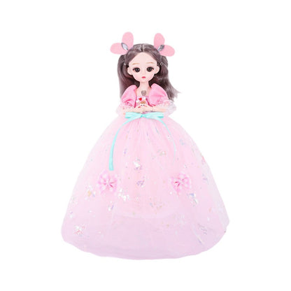 New style tulle skirt 32cm Barbie doll wholesale girl children's toys doll music singing Yade Barbie 