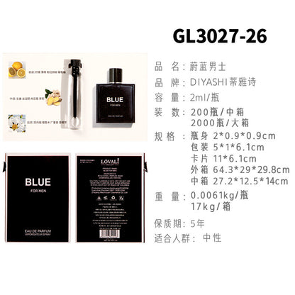 Vietnamese perfume sample Nair perfume women's perfume men's perfume wholesale card perfume q version trial pack 2 