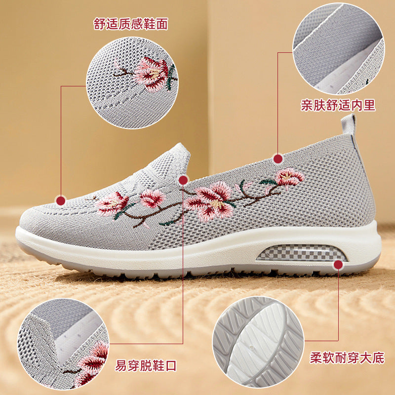 Shoes for women 2024 new spring and autumn foreign trade women's shoes shallow mouth casual mom shoes manufacturers wholesale slip-on lazy shoes