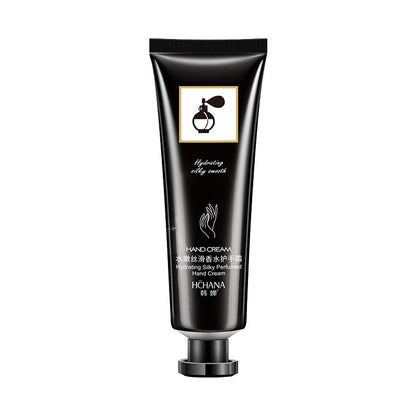 Han Chan Shui Nen Perfume Black Skirt Hand Cream 30g Hydrating Moisturizing Small Moisturizing Hand Cream Skin Care Products Wholesale Anti-Dry Crack 