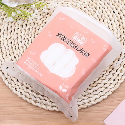 Makeup remover cotton wholesale thick beauty salon cotton three-layer pure cotton disposable makeup remover cotton makeup cotton small package face towel 