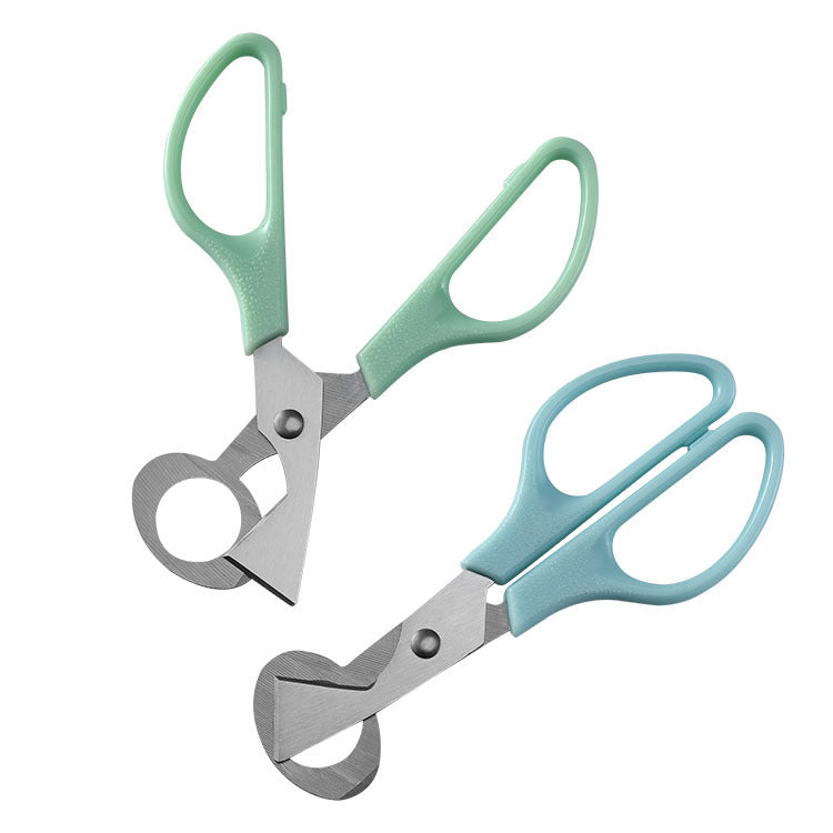 Wholesale Yangjiang quail egg scissors egg scissors bird egg scissors stainless steel egg cutter egg opener